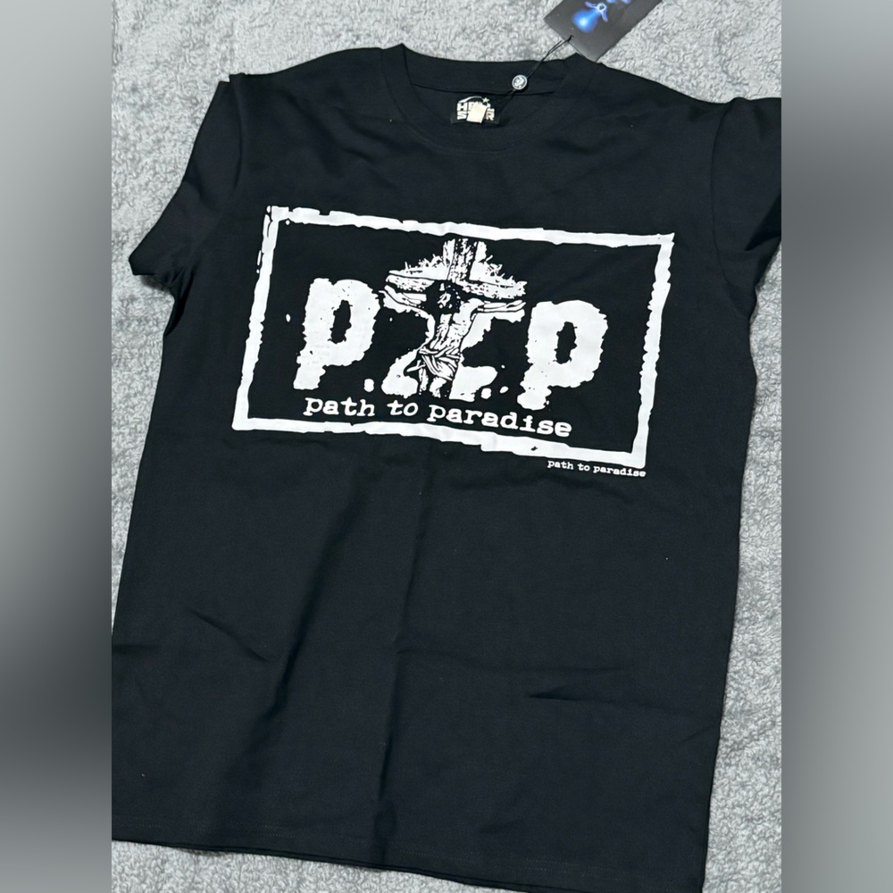 Path to Paradise Black Short Sleeve Tee